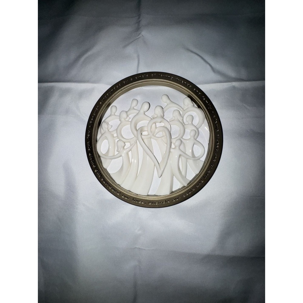 Enesco Circle of Love Always Together Wall Plaque Kim Lawrence Resin 6.5in